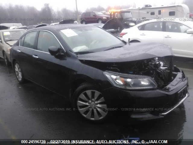 1HGCR2F8XFA163111 - 2015 HONDA ACCORD EXL BLACK photo 1