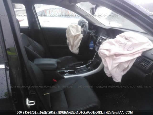 1HGCR2F8XFA163111 - 2015 HONDA ACCORD EXL BLACK photo 5