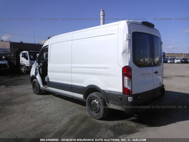 1FTYR2CM1JKA43934 - 2018 FORD TRANSIT WHITE photo 3