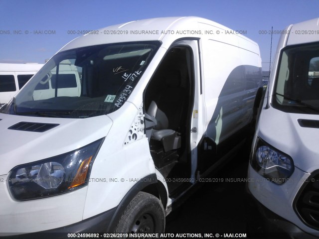 1FTYR2CM1JKA43934 - 2018 FORD TRANSIT WHITE photo 6