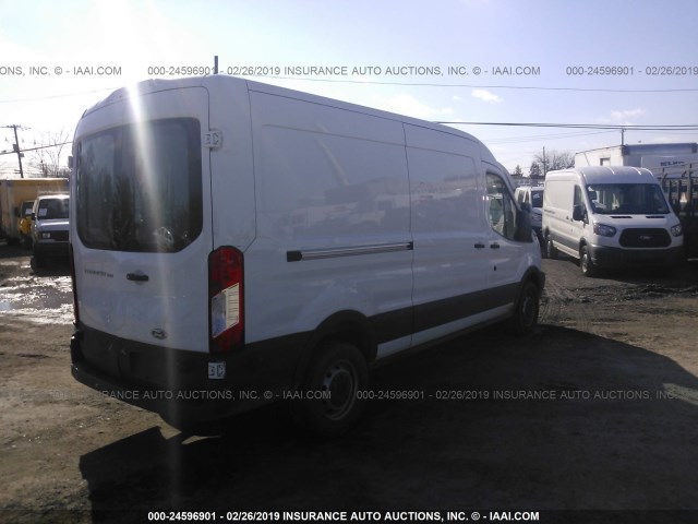 1FTYR2CM1JKA72124 - 2018 FORD TRANSIT T-250 WHITE photo 4