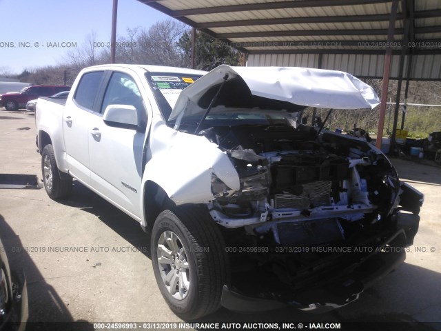 1GCGSCEN6J1311054 - 2018 CHEVROLET COLORADO LT WHITE photo 1