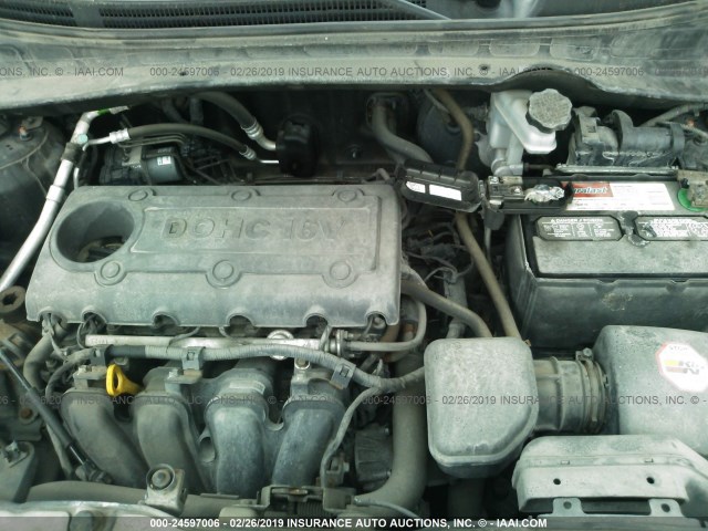 KM8JU3AC3CU322112 - 2012 HYUNDAI TUCSON GLS/LIMITED შავი ფოტო 10