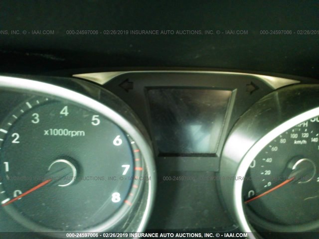 KM8JU3AC3CU322112 - 2012 HYUNDAI TUCSON GLS/LIMITED შავი ფოტო 7