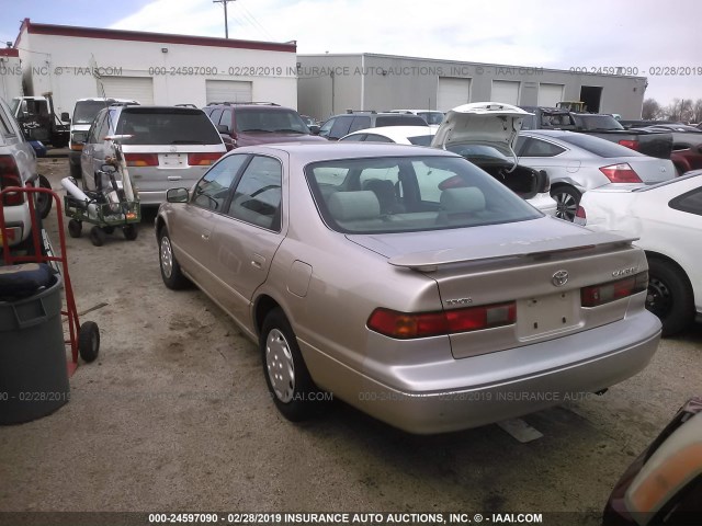 4T1BG22K7VU794389 - 1997 TOYOTA CAMRY CE/LE/XLE GOLD photo 3