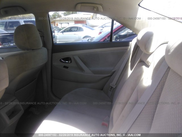 4T1BE46KX7U695497 - 2007 TOYOTA CAMRY NEW GENERAT CE/LE/XLE/SE GOLD photo 8