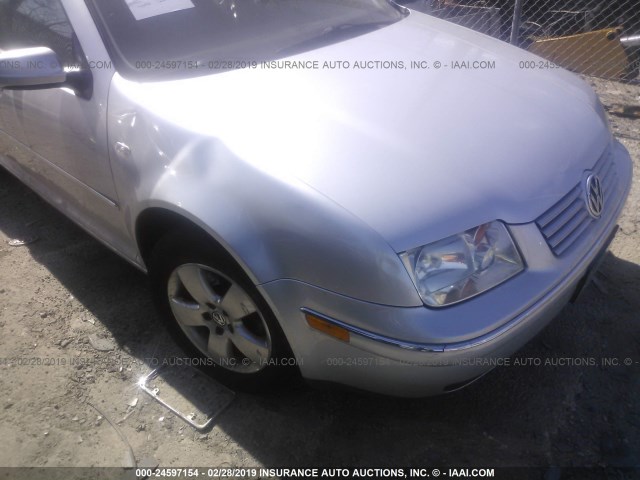 3VWSK69M25M059922 - 2005 VOLKSWAGEN JETTA GLS SILVER photo 1