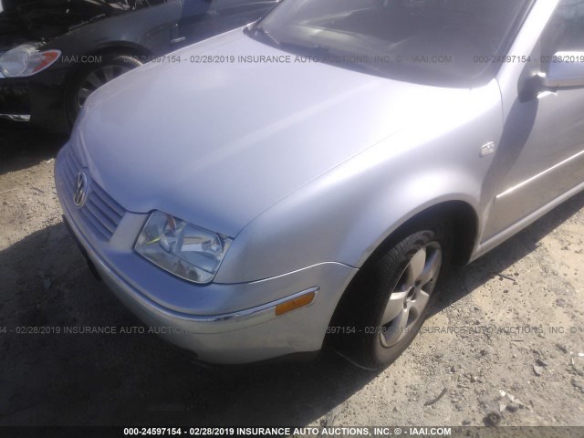 3VWSK69M25M059922 - 2005 VOLKSWAGEN JETTA GLS SILVER photo 2