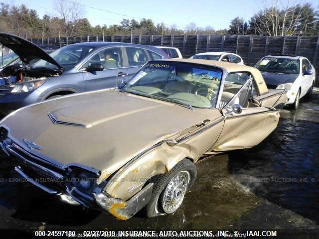 2483Z31171 - 1962 FORD THUNDERBIRD  BROWN photo 2