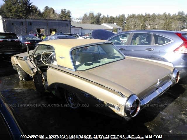 2483Z31171 - 1962 FORD THUNDERBIRD  BROWN photo 3