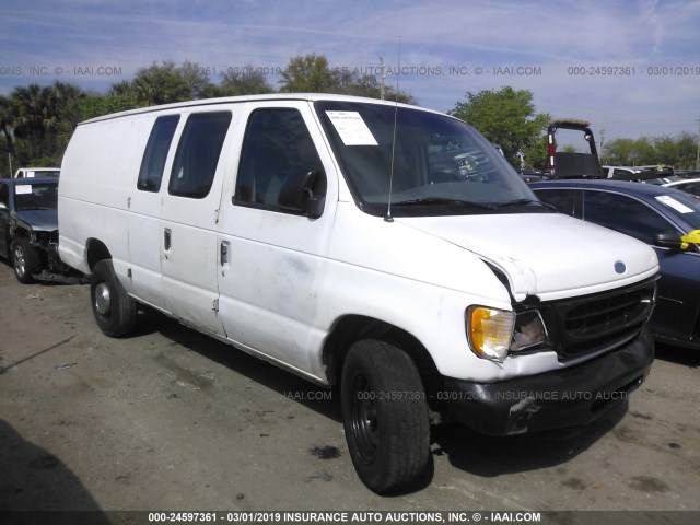 1FTFS2421VHB63244 - 1997 FORD ECONOLINE E250 SUPER DUTY WHITE photo 1