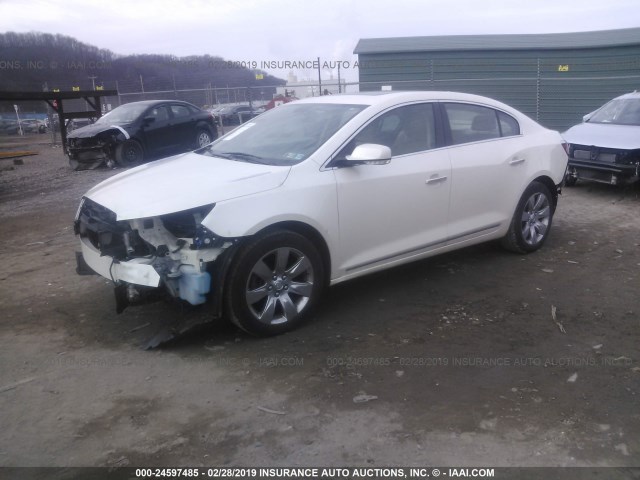 1G4GH5E33DF143434 - 2013 BUICK LACROSSE PREMIUM WHITE photo 2