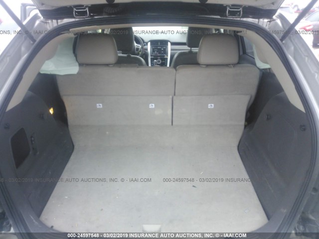 2FMDK3KCXBBA78416 - 2011 FORD EDGE LIMITED SILVER photo 8