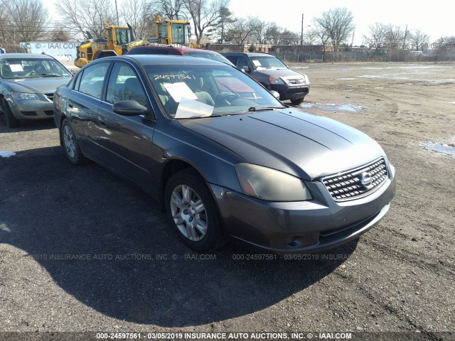 1N4AL11D86N343532 - 2006 NISSAN ALTIMA S/SL GRAY photo 1