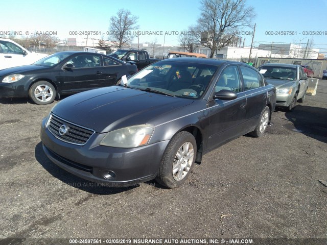 1N4AL11D86N343532 - 2006 NISSAN ALTIMA S/SL GRAY photo 2