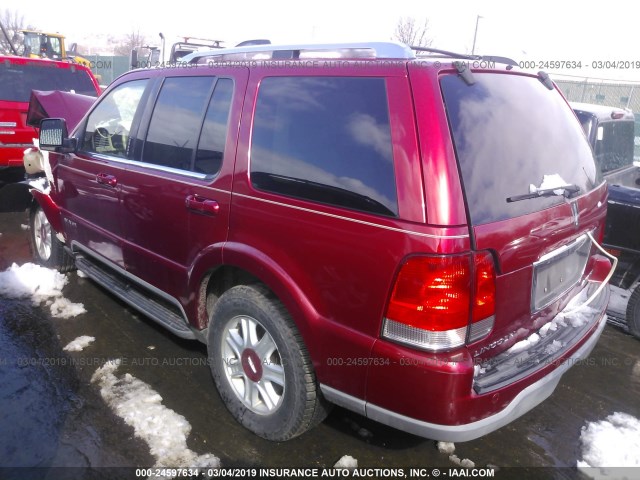 5LMEU88H83ZJ46349 - 2003 LINCOLN AVIATOR 红色 照片 3