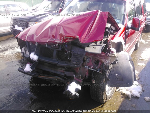 5LMEU88H83ZJ46349 - 2003 LINCOLN AVIATOR 红色 照片 6