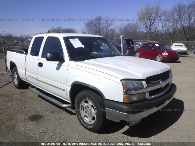 2GCEC19T141115863 - 2004 CHEVROLET SILVERADO C1500 WHITE photo 1