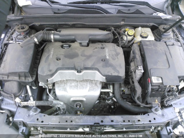 1G11B5SL8FF320684 - 2015 CHEVROLET MALIBU LS BLUE photo 10