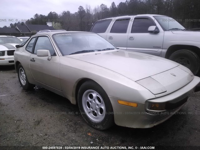 WP0AA0940FN452694 - 1985 PORSCHE 944 GOLD photo 1