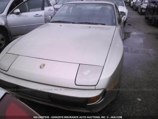 WP0AA0940FN452694 - 1985 PORSCHE 944 GOLD photo 6