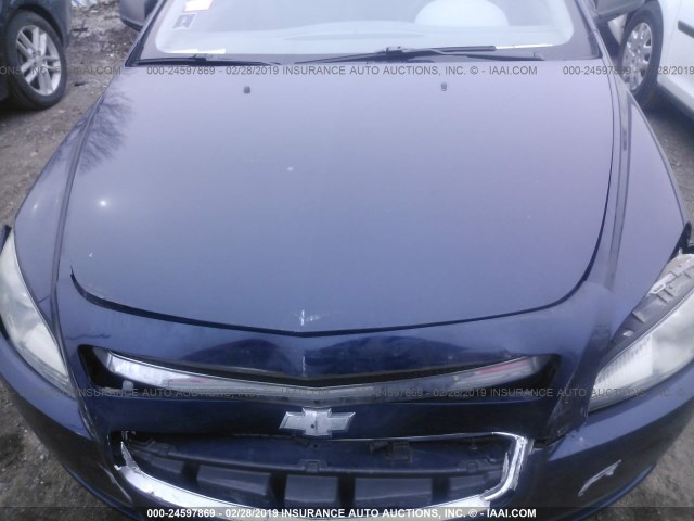 1G1ZA5E04AF158648 - 2010 CHEVROLET MALIBU LS Dark Blue photo 10