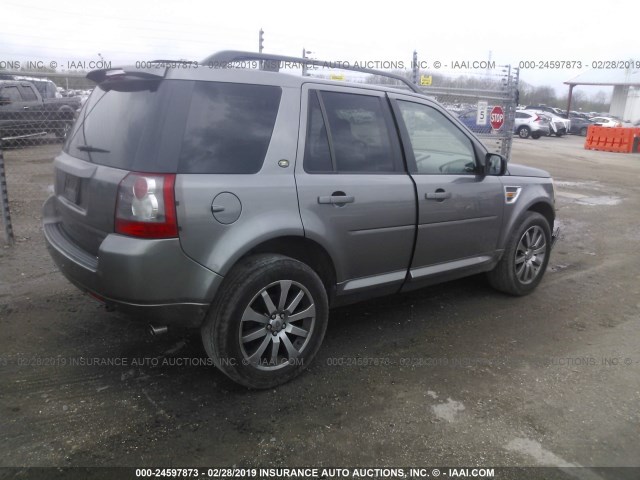 SALFR24N48H086081 - 2008 LAND ROVER LR2 HSE GRAY photo 4