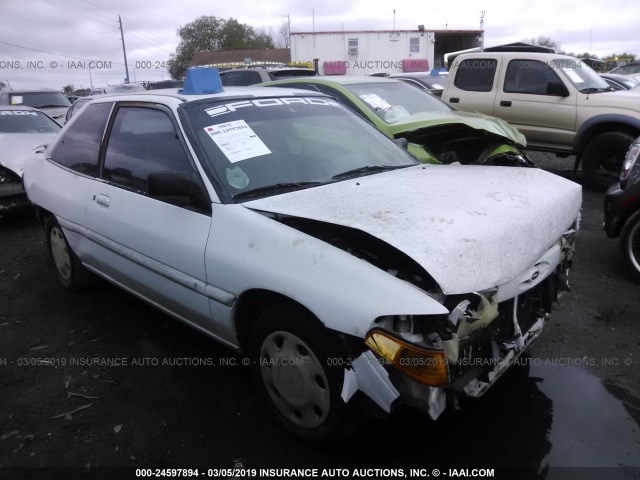 1FARP11J7RW162319 - 1994 FORD ESCORT LX/SPORT WHITE photo 1