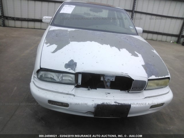 2G4WB52M1T1467773 - 1996 BUICK REGAL CUSTOM WHITE photo 6