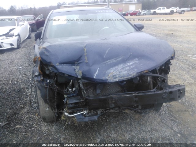 4T1BF1FK0EU788926 - 2014 TOYOTA CAMRY L/SE/LE/XLE 蓝色 照片 6