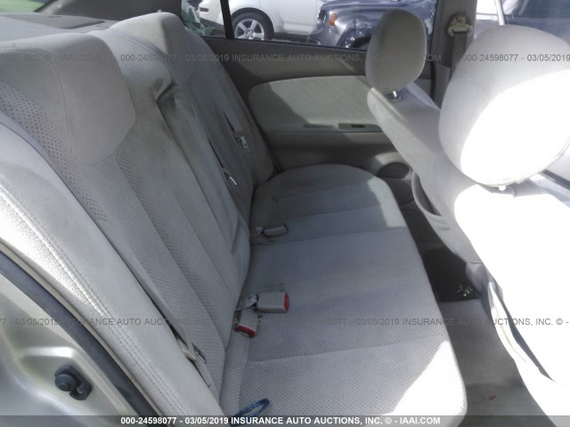 1N4AL11D05C303830 - 2005 NISSAN ALTIMA S/SL GOLD photo 8