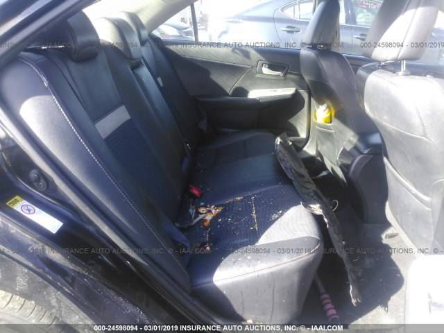 4T1BF1FK0DU274475 - 2013 TOYOTA CAMRY L/SE/LE/XLE 黑色 照片 8