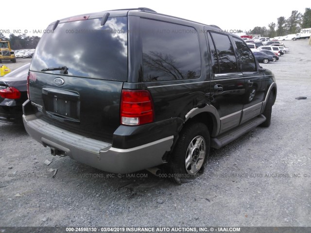 1FMRU17W63LA64439 - 2003 FORD EXPEDITION EDDIE BAUER GREEN photo 4