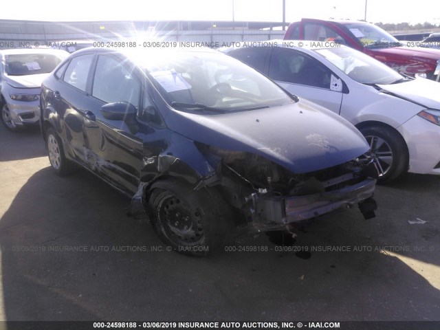 3FADP4AJ1DM185194 - 2013 FORD FIESTA S BLUE photo 1