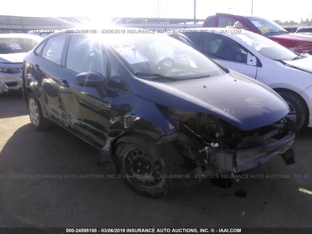 3FADP4AJ1DM185194 - 2013 FORD FIESTA S BLUE photo 6