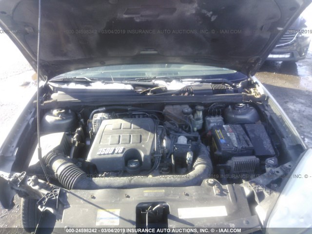 1G1ZT52825F304457 - 2005 CHEVROLET MALIBU LS GRAY photo 10