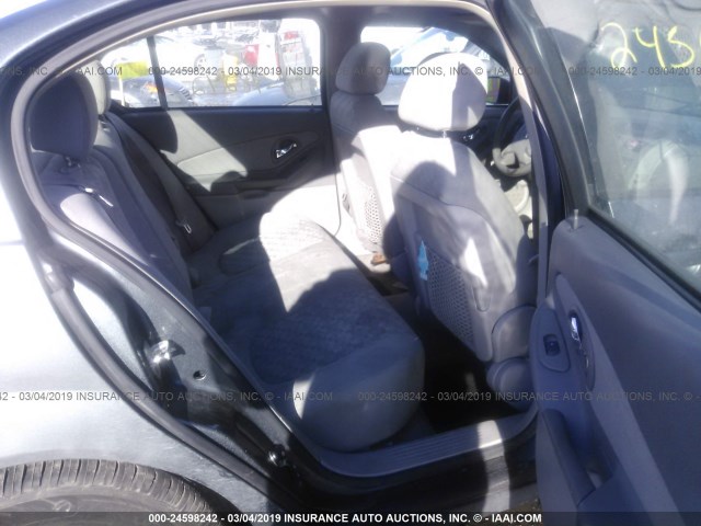 1G1ZT52825F304457 - 2005 CHEVROLET MALIBU LS GRAY photo 8