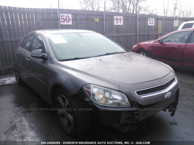 1G1ZC5EU7BF366425 - 2011 CHEVROLET MALIBU 1LT 勃艮第红 照片 1