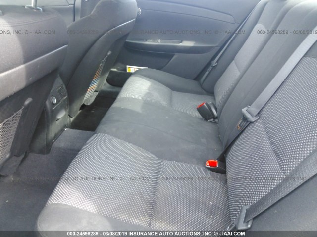 1G1ZC5EU7BF366425 - 2011 CHEVROLET MALIBU 1LT 勃艮第红 照片 8