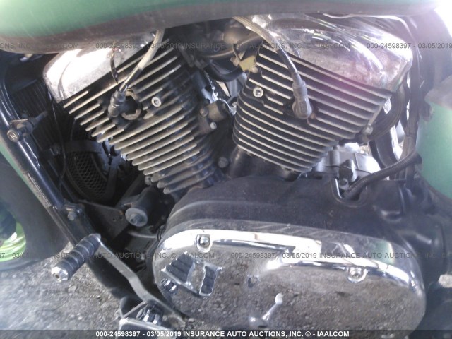 JKBVNKB166A010663 - 2006 KAWASAKI 1600 MEANSTREAK GREEN photo 9