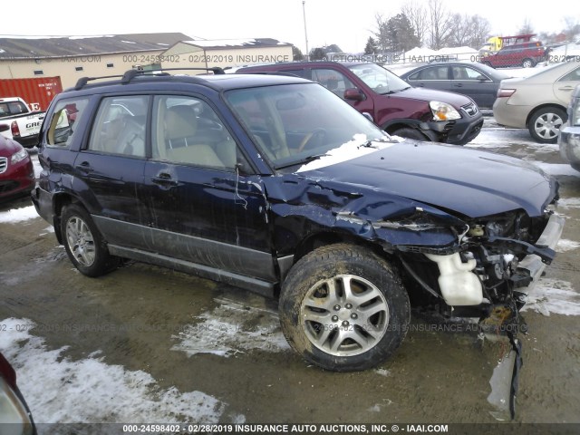 JF1SG67676H744423 - 2006 SUBARU FORESTER 2.5X LL BEAN BLUE photo 6