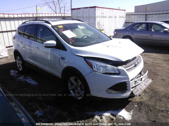 1FMCU9G91EUD67494 - 2014 FORD ESCAPE SE WHITE photo 1