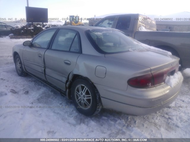 2G4WB55K411299585 - 2001 BUICK REGAL LS TAN photo 3