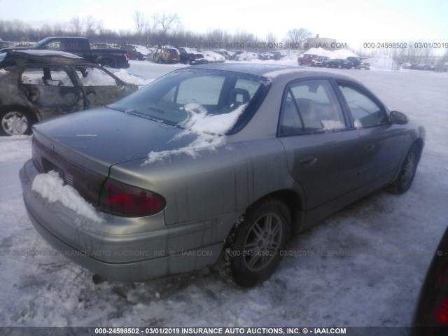 2G4WB55K411299585 - 2001 BUICK REGAL LS TAN photo 4