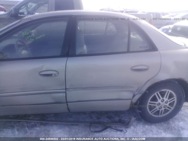 2G4WB55K411299585 - 2001 BUICK REGAL LS TAN photo 6