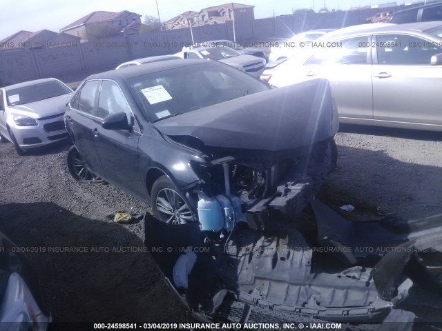 4T1BF1FK3GU123442 - 2016 TOYOTA CAMRY LE/XLE/SE/XSE BLACK photo 1