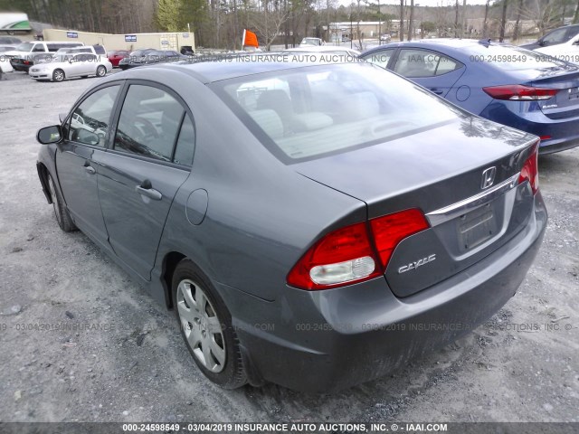 19XFA1F54BE038714 - 2011 HONDA CIVIC LX Boz foto 3