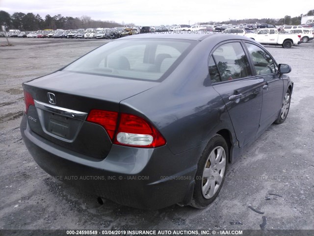 19XFA1F54BE038714 - 2011 HONDA CIVIC LX Boz foto 4