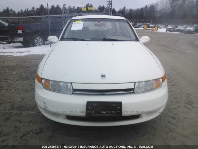 1G8JW82RX1Y538912 - 2001 SATURN LW300 WHITE photo 6