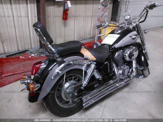 JH2RC4463YK300787 - 2000 HONDA VT750 CD2 BLACK photo 4